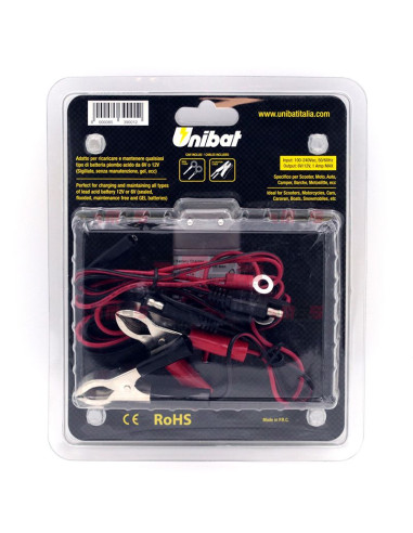 Cargador bateria UNIBAT 6/12v 1A