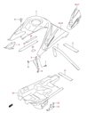 Combo 4u escape completo NONE MS19 LTZ 400 2003-2009