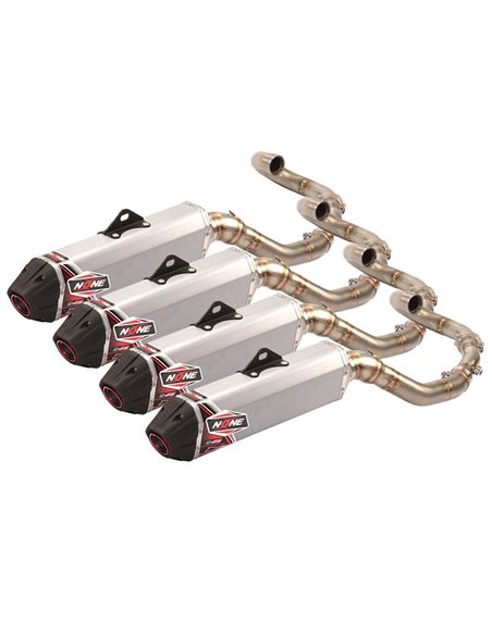 Combo 4u escape completo NONE MS19 LTZ 400 2003-2009