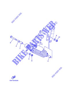 Tornillo suspension Original Yamaha 700 Raptor (n3)