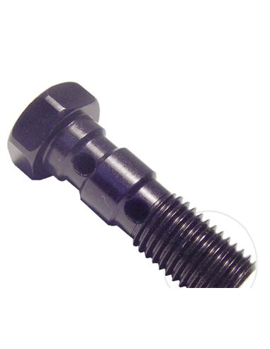 Tornillo Banjo doble M10X 1.25 Negro