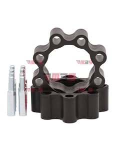 2 separadores traseros policarbonato M3S 45mm negros SUZUKI YAMAHA HONDA KAWASAKI KTM GASGAS