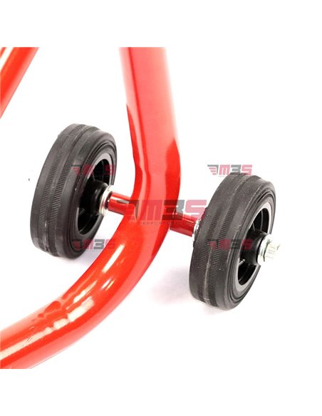 Caballete delantero rojo M3S