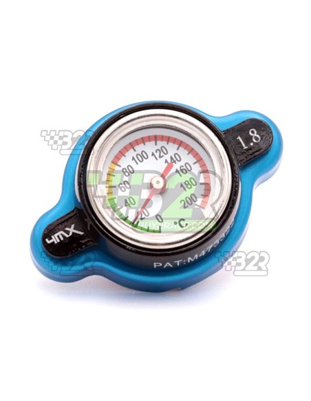 Tapón radiador termostático AZUL 4MX