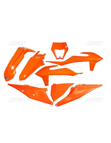 Kit plastique KTM EXC 2020 orange UFO-Plast Ktkit527127