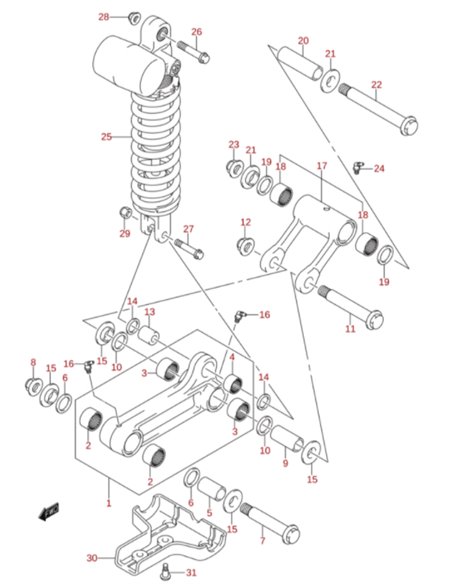 Tobera carburador con abrazaderas M3S Suzuki LTZ 400 03-08