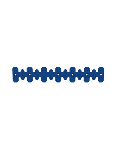 Protector de escape Polisport  4T Armadillo versión largo Azul