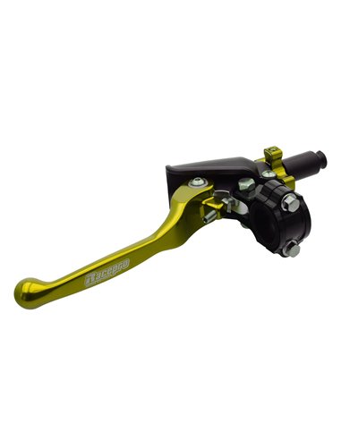 Maneta de embrague reversible amarilla Racepro con tensor rapido universal
