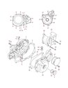 Protector disco y corona B2R Honda TRX 450 R/ER aluminio