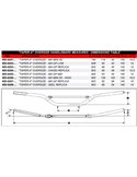 Kit reemplazo tuercas y casquillos eje Goldspeed YFM 700 Raptor, YFZ 450, TRX 450