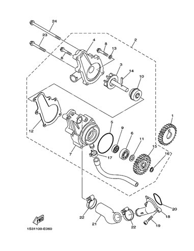 Bolsa porta documentos Suzuki amarilla