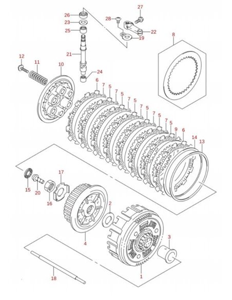 Junta tapa encendido XRadical by ARTEIN Yamaha YFZ 450