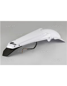 Guardabarros trasero enduro W- Led-Light Yamaha Yz250F blanco Ya04817-046 UFO-Plast