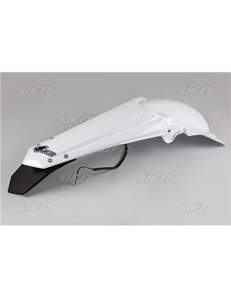 Garde-boue arrière Enduro W- Led-Light Yamaha Yz250F blanc Ya04817-046 UFO-Plast