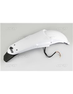 Garde boue arrière Enduro W- Led-Light Yamaha Yz125-250 blanc Ya03893-046 UFO-Plast
