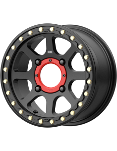Llanta reforzada con beadlock KMC XS234 Negro 14x7 +38mm 4/137 Can Am x3