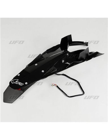 Parafangs darrera enduro W- Led-Light Husqvarna Tc-Et 449-511 negre Hu03344-001 UFO-Plast