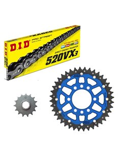Kit transmision dual 520 VX3 14/40-96 azul LTZ 400 DVX 400 KFX 400