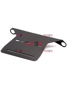 Soporte matricula negro