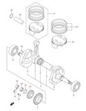 Cubierta embrague original LTZ 400 2004 (n1)