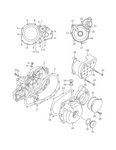 Tornillo embrague original LTZ 400 (n8)