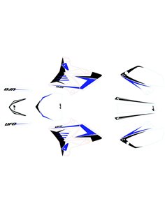 Kit de Adesivos "Reestilizados" UFO-Plast Yamaha Yz 125-250 2003-14 Branco