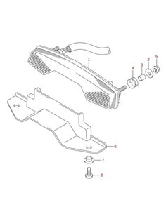 Tornillo embrague original LTZ 400 2004 (n10)