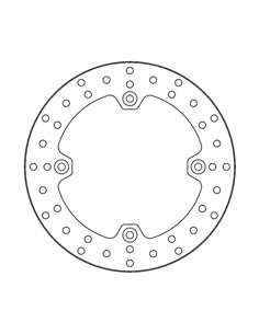 Tornillo disco delantero original LTZ 400 (n15)