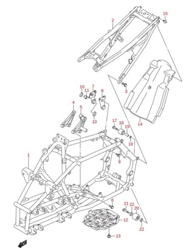 Filtro de gasolina Racepro 6.4mm VIDRIO
