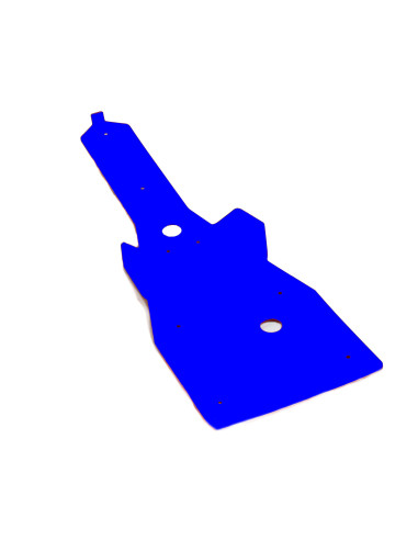 Protector chasis Crosspro DTC AZUL Raptor 700 06-20