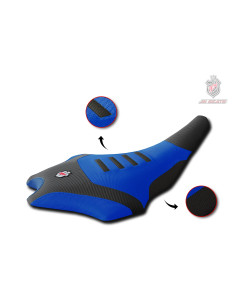 Funda de asiento JN SEATS azul y negra para Yamaha YFZ 450 R