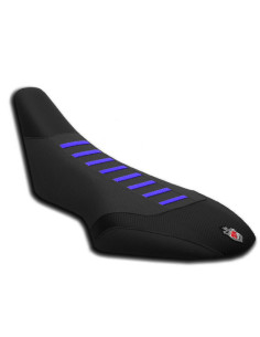 Funda de asiento JN SEATS negra y azul para LTR 450