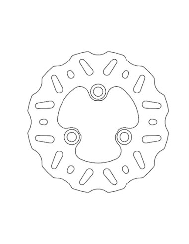 Disco de freno floreado delantero NITRO SERIES MOTOMASTER 160mm Suzuki LTR 450 06-11