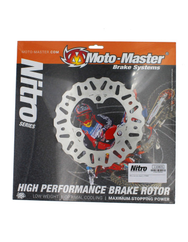 Disco de freno floreado trasero NITRO SERIES MOTOMASTER 190mm Suzuki LTR 450 06-11