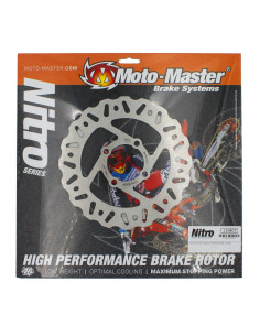 Disco de freno floreado trasero NITRO SERIES MOTOMASTER 200mm Yamaha YFM Raptor 125 250 350 YFZ 450
