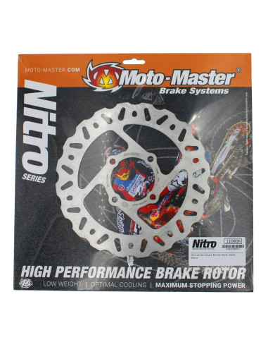 Disco de freno floreado trasero NITRO SERIES MOTOMASTER 220mm Yamaha BANSHEE 200 350 WARRIOR WOLVERINE RAPTOR 660 BLASTER