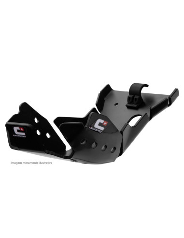 Protector de cárter enduro Crosspro DTC NEGRO Suzuki DR-Z 400 2000-2015
