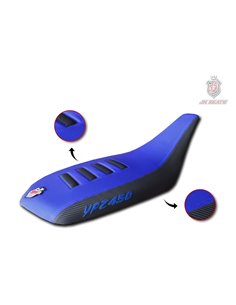Funda de asiento JN SEATS azul y negra para Yamaha YFZ 450