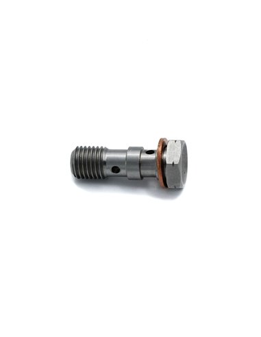Tornillo banjo doble HEL acero m10x1,25mm