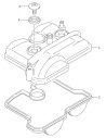 Tornillo tapa culata motor original Suzuki LTR 450 (n3)