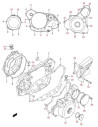 Tornillo tapa pinon ataque original Suzuki LTR 450 (n28)