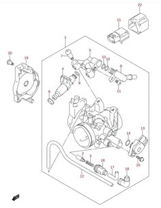 Muelle starter original Suzuki LTR 450 (n3)