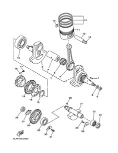 Kit segmentos piston original Yamaha YFM 660 RAPTOR (n12)