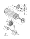 Arandela varilla empuje embrague original Yamaha YFM 660 RAPTOR (n16)
