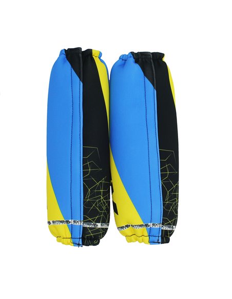 Fundas de amortiguador EXTREME FOX azul y amarillo