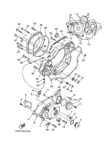Interruptor neutro 2 original Yamaha YFM 660 RAPTOR (n12)