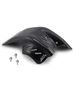 Placa de proteção de fibra de carbono Husq Moose Racing Hp Msp25019F