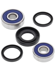 Kit cojinetes y retenes rueda delantera ALLBALLS 25-1179   Kawasaki KX80 86-87