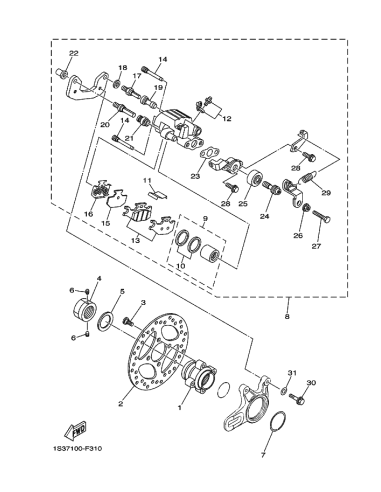 Cable embrague original Yamaha YFM 700 RAPTOR (n21)