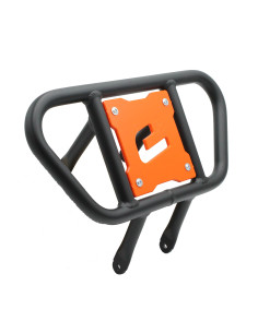 Defensa aluminio CROSSPRO P-20 negra y naranja Yamaha YFM 600 Raptor